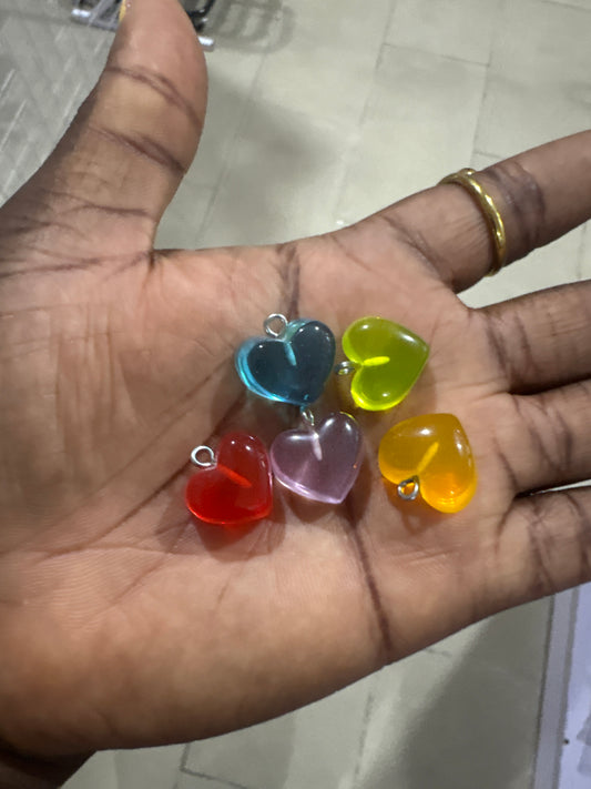 Jelly Heart Charm