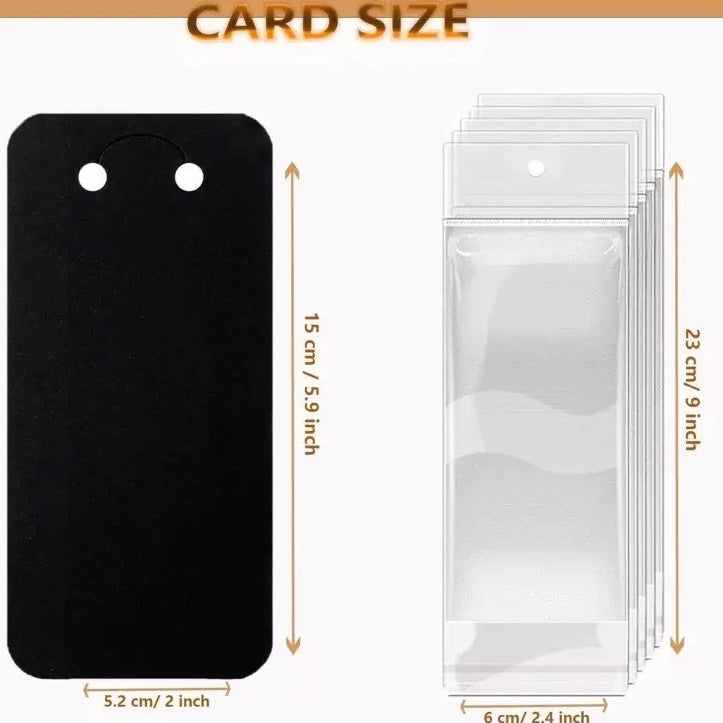 Keychain / Bag Charm Packaging Packs (20pcs)
