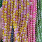 10mm Glass Crackle Beads — 80 Pieces