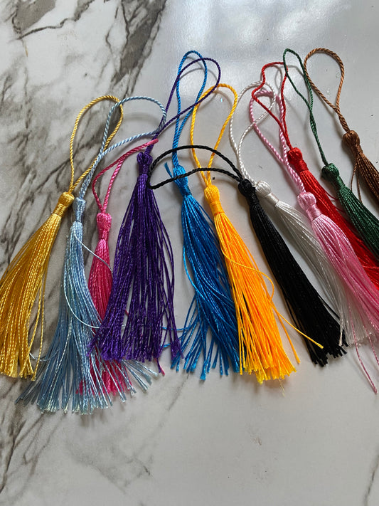 Bookmark tassels