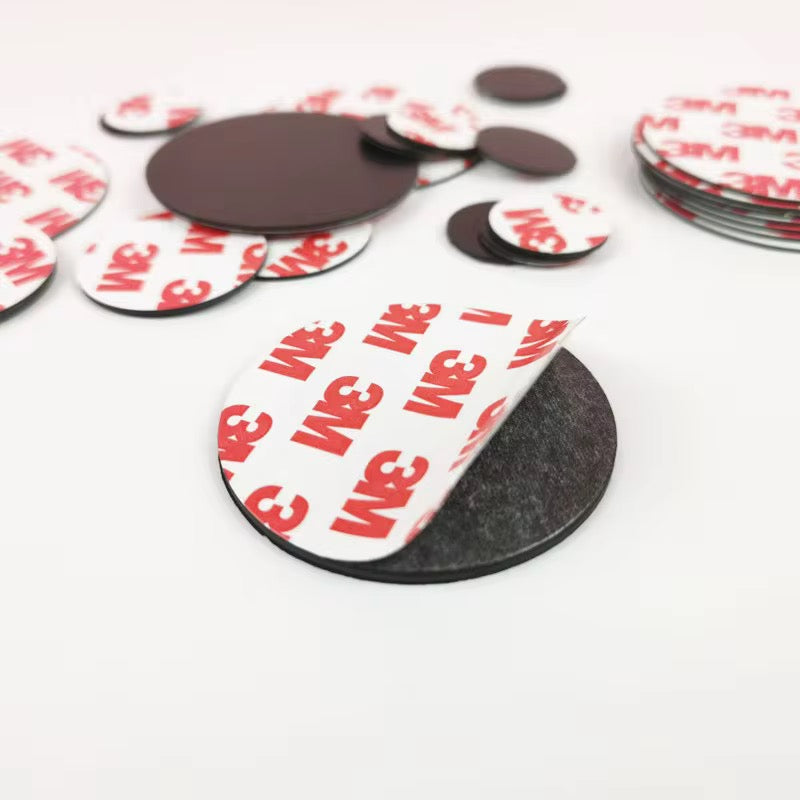 Adhesive Magnets (20mmx1mm)— 20 Pieces