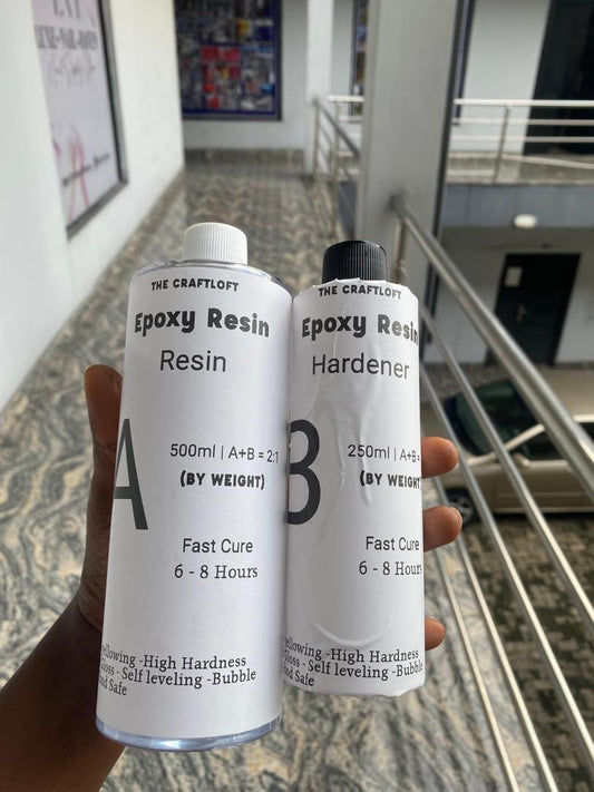 2:1 Ratio Epoxy Resin and Hardener —8 Hr Fast Cure (By Weight)