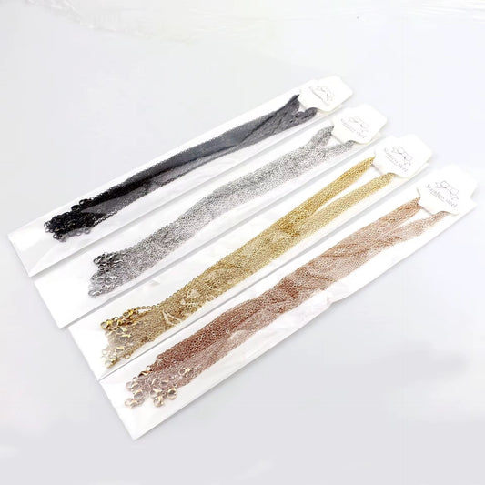 Stainless Steel O link Necklace Chain —45cm