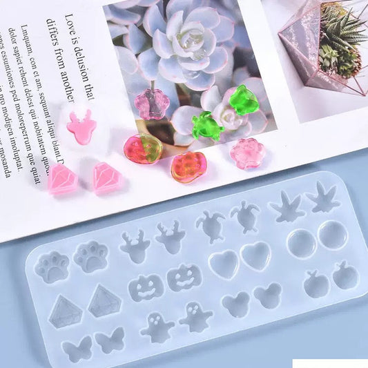 Multi Shape Stud Earring Mold
