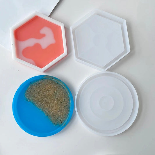 Multi-Shape Silicone Coaster Molds