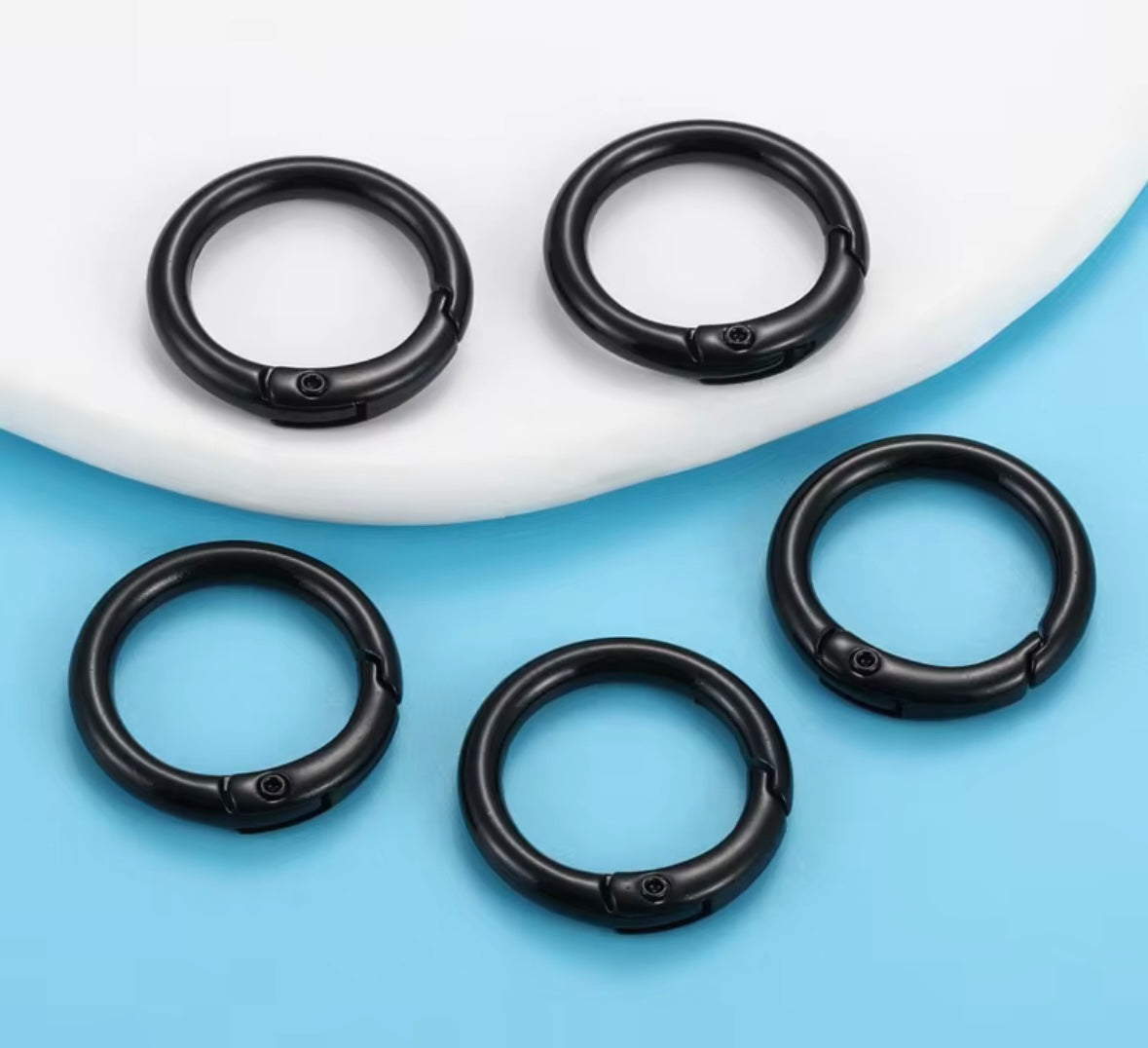 O Ring Clasps — 5 Pieces
