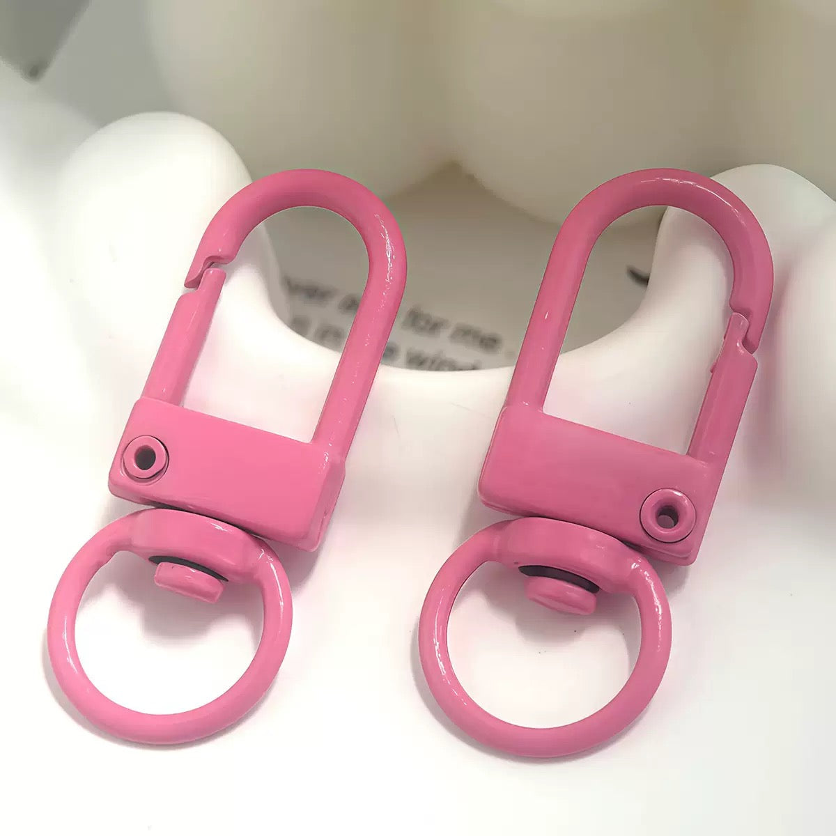 Colorful Swivel Lobster Clasps — 5 Pieces