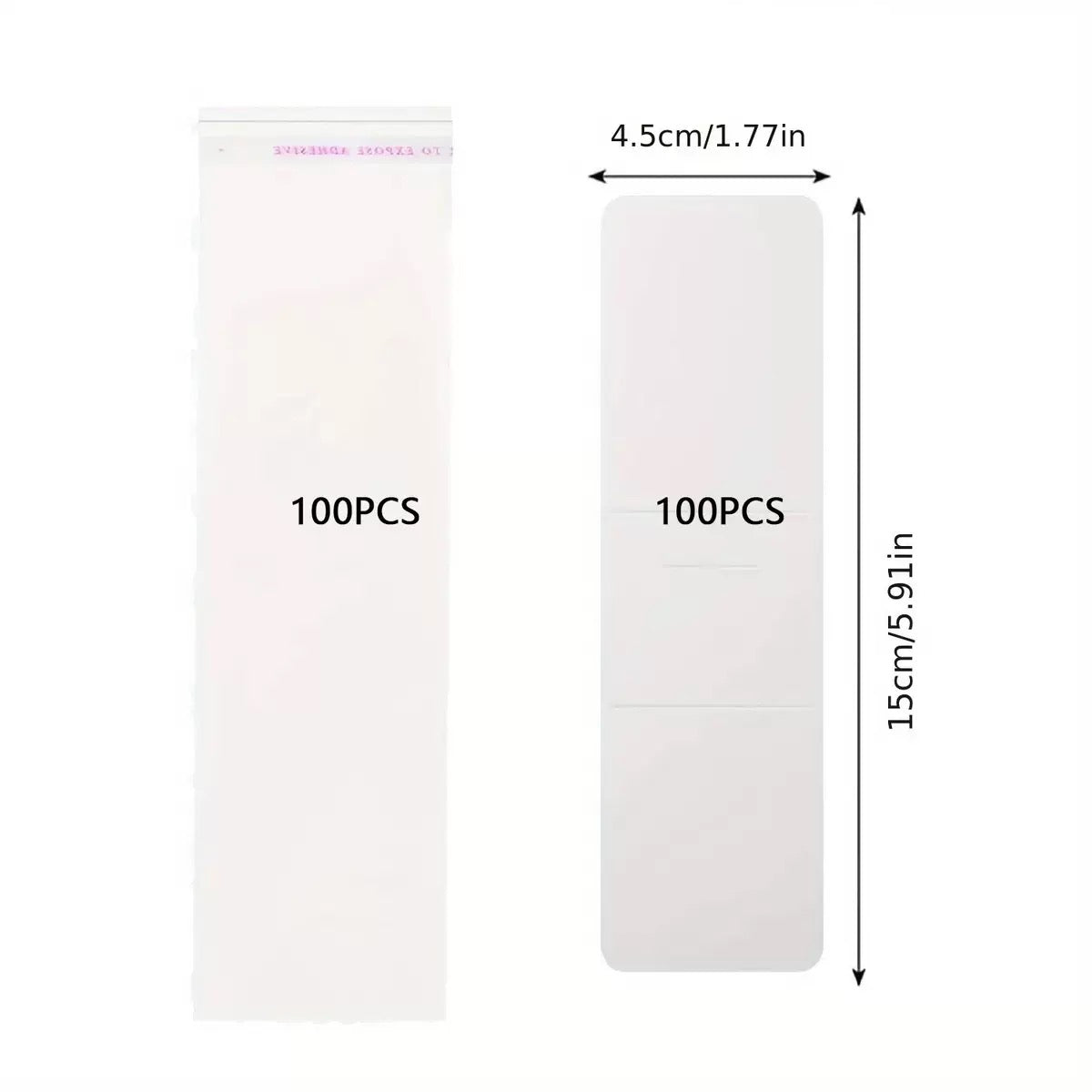 Bookmark Packaging Packs — 10 Pieces