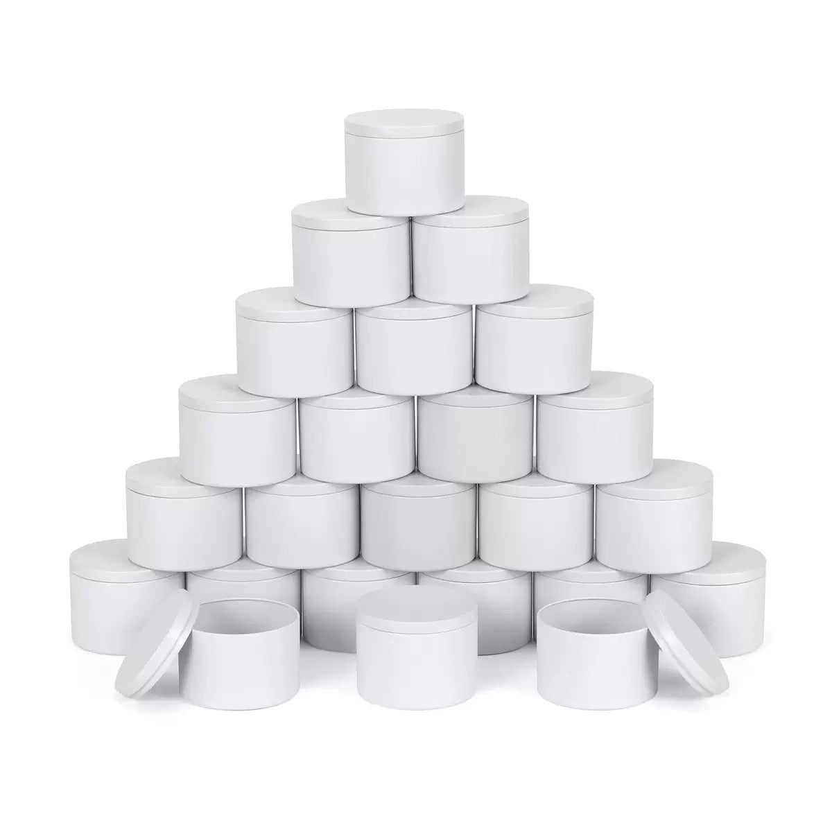Matte Tin Candle Jar — 120ml