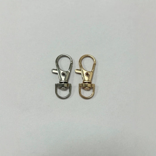 Fish Hook Swivel Clasps — 2 Pieces