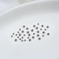 Stainless Steel Crimp Beads (2mm) — 50 Pieces