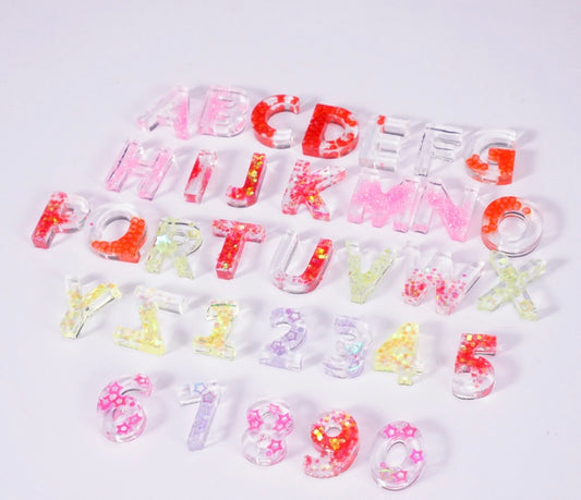 Small Alphabet & Number Mold