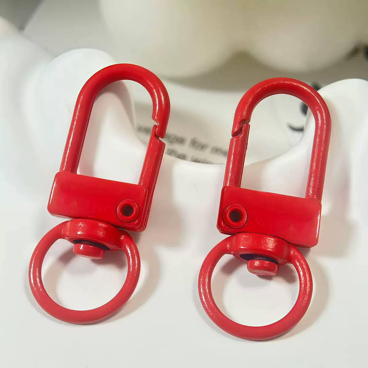Colorful Swivel Lobster Clasps — 5 Pieces