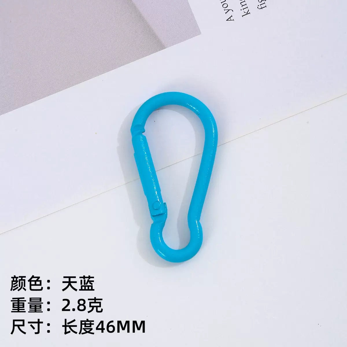 Hook Carabiner Clasps — 5 Pieces