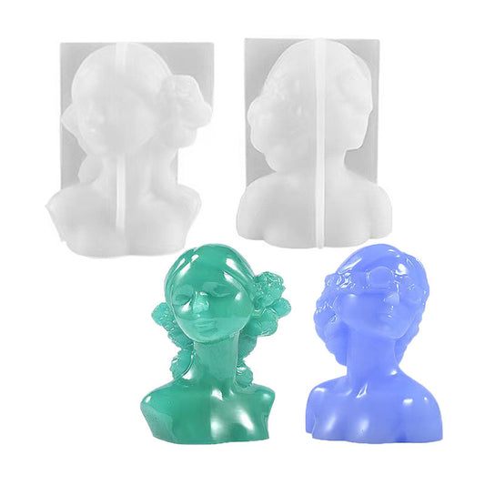 Flower Girl Bust Molds