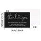 Thank You Cards — 3 Styles (25 Pieces)