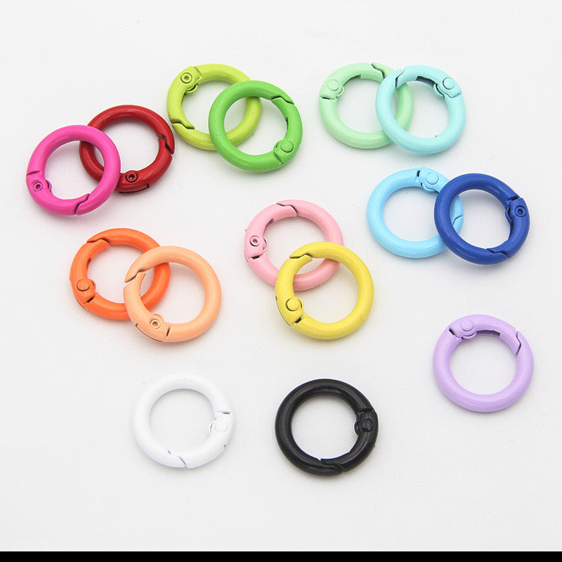O Ring Clasps — 5 Pieces