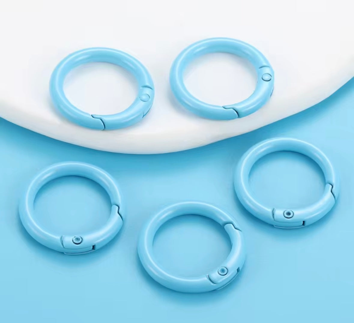 O Ring Clasps — 5 Pieces