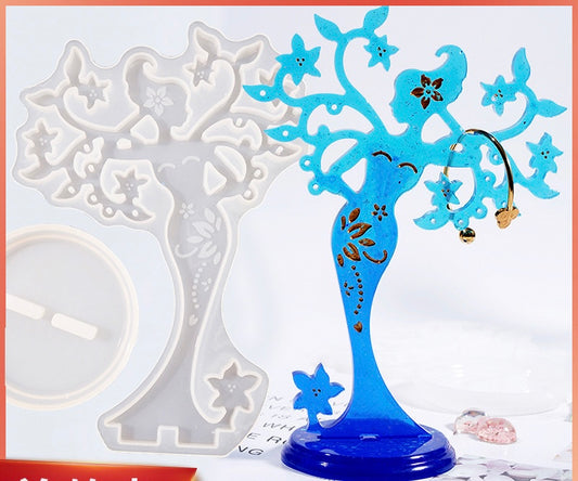 Tree Earring Holder Mold
