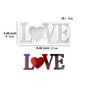 Love Family Home Decor Molds