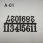 Clock Dials/ Numbers — 3cm