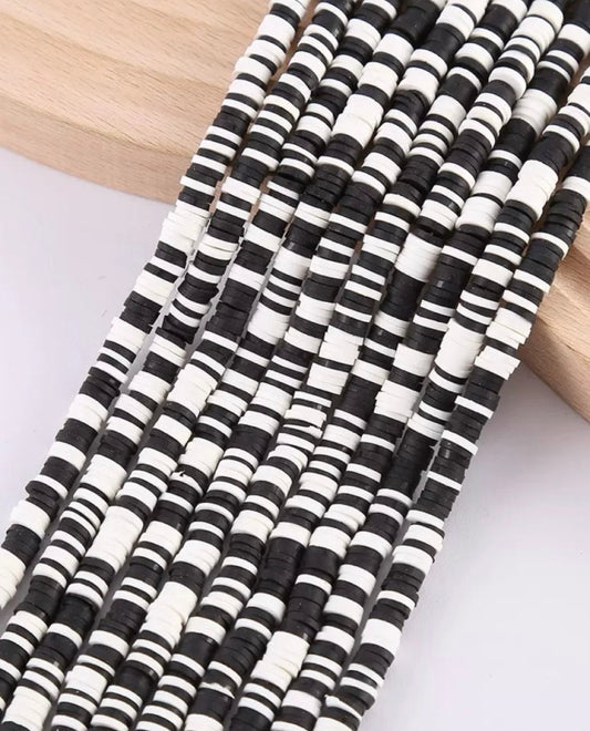 6mm Multi-tone Disc Beads — 330-350 Pieces