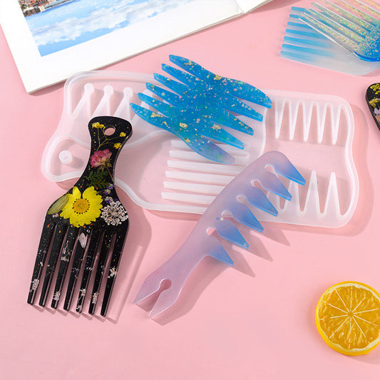 3-in-1 Wide Tooth Comb Mold