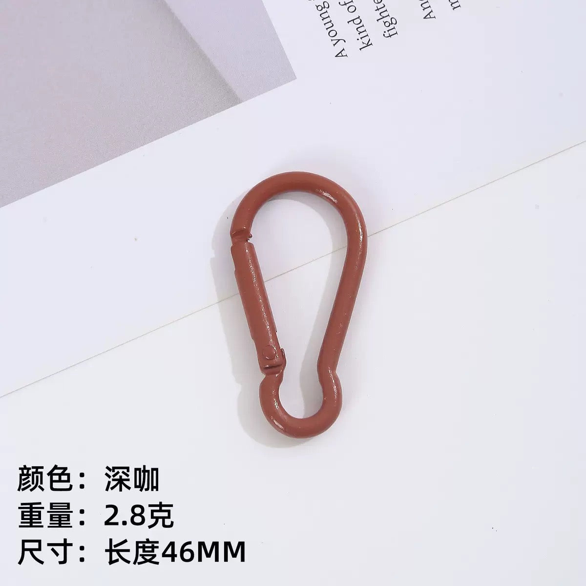 Hook Carabiner Clasps — 5 Pieces