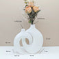Round Twin Silicone Vase Molds