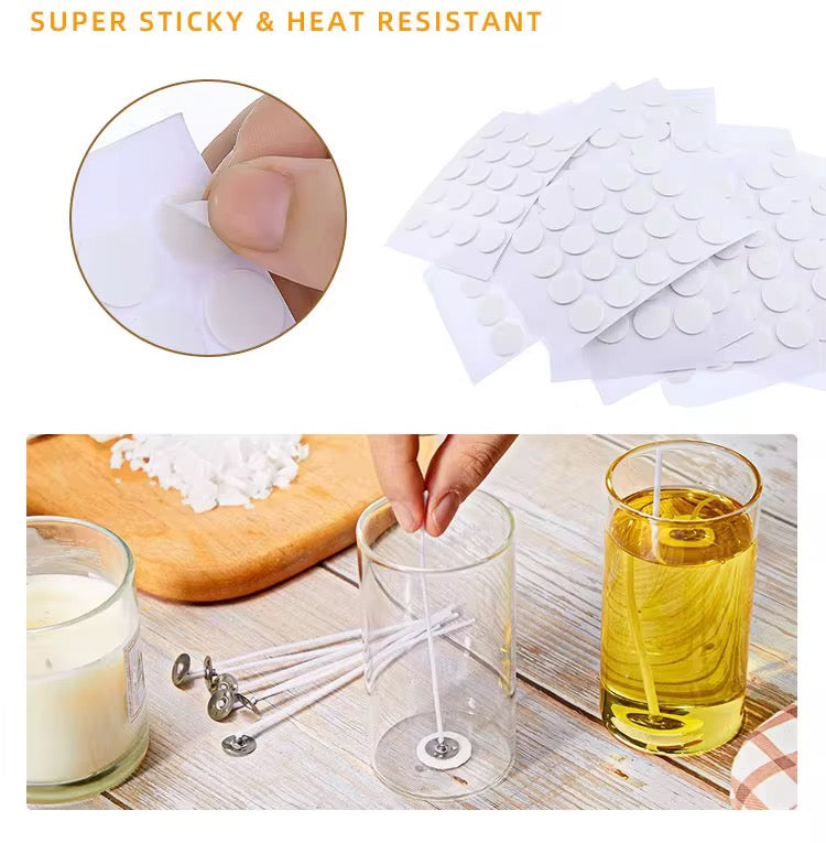 20pcs Candle Wick Sticky Tabs