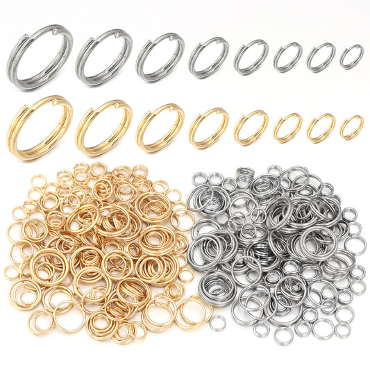 8mm Split jump rings (20pcs)