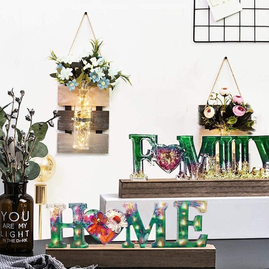 Love Family Home Decor Molds