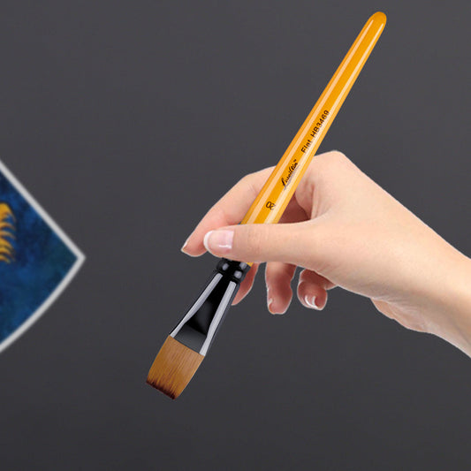 4 Piece Flat Brush Set