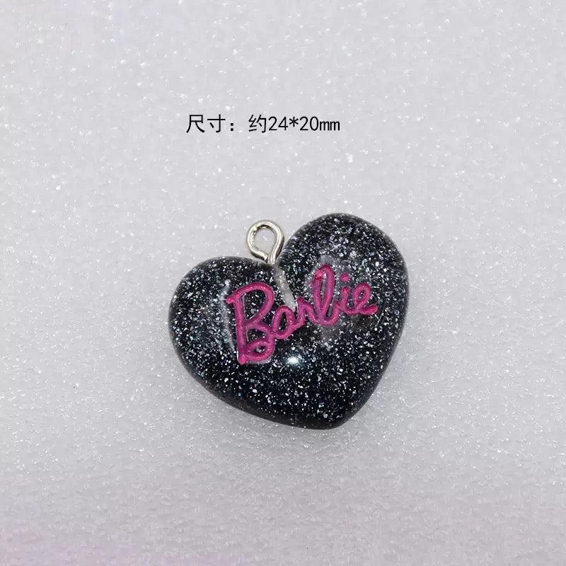 Barbie Heart Charm
