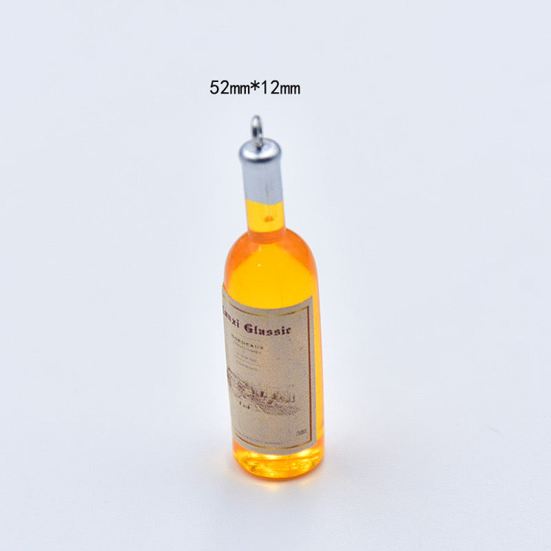 Wine bottle charm