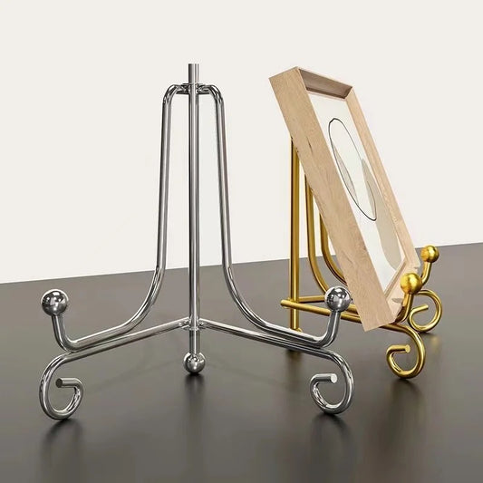 Foldable Metal Display Stand — 3 Colors