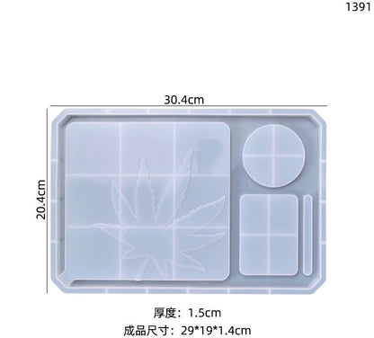 Rolling tray mold