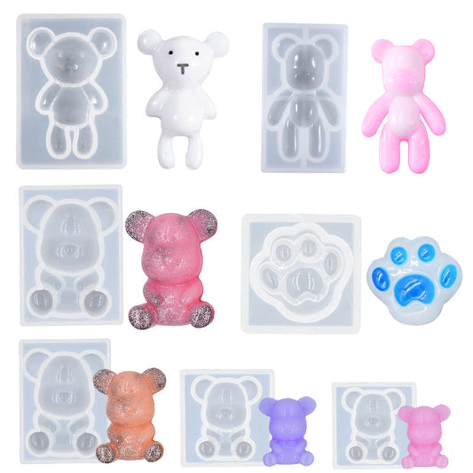 Single Teddy Bear Mold