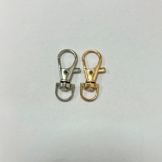 Fish Hook Swivel Clasps — 2 Pieces