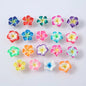 12mm Plumeria Flower Beads — 50 Pieces