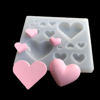 14 in 1 heart mold