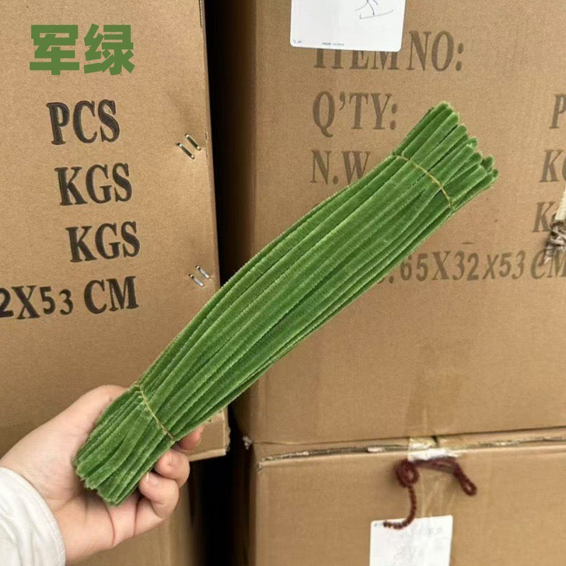 Fuzzy Wire / Pipe Cleaners — 50 Pieces