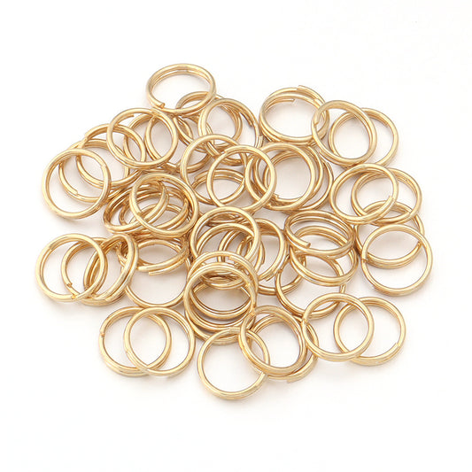 8mm Split jump rings (100pcs)