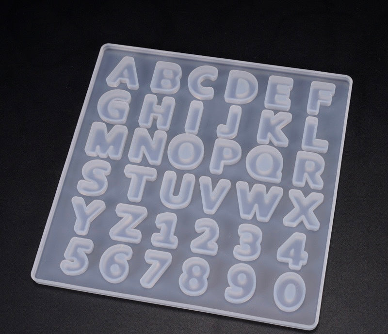 Small alphabet mold