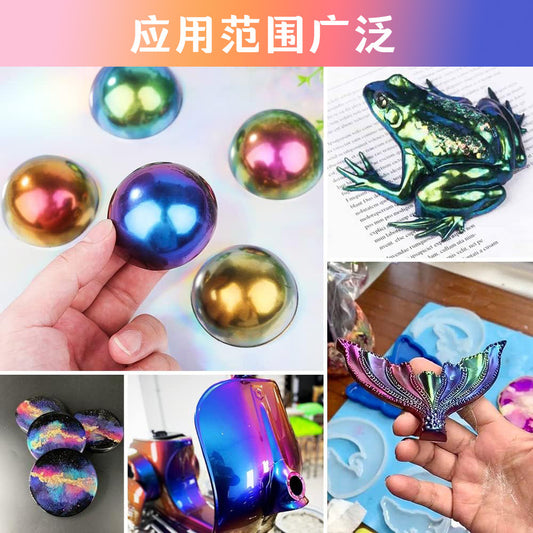 Chameleon chrome powder