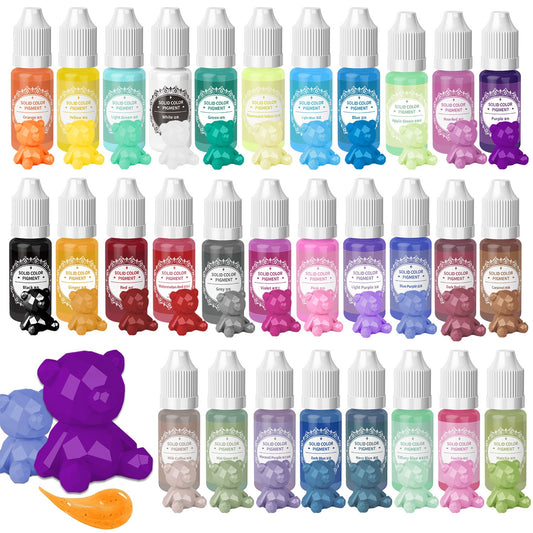 Solid Resin Pigment — 18 Colors