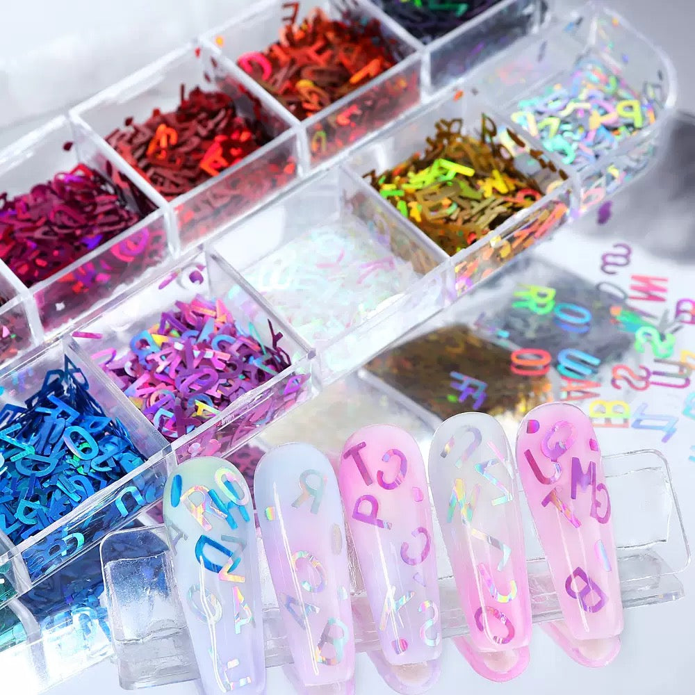 Alphabet Sequins