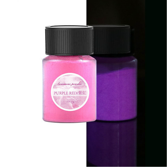 Glow-In-The-Dark Pigment Powder — 9 Colors