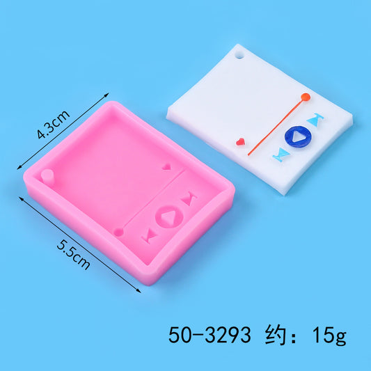 Music Player Keychain Mold