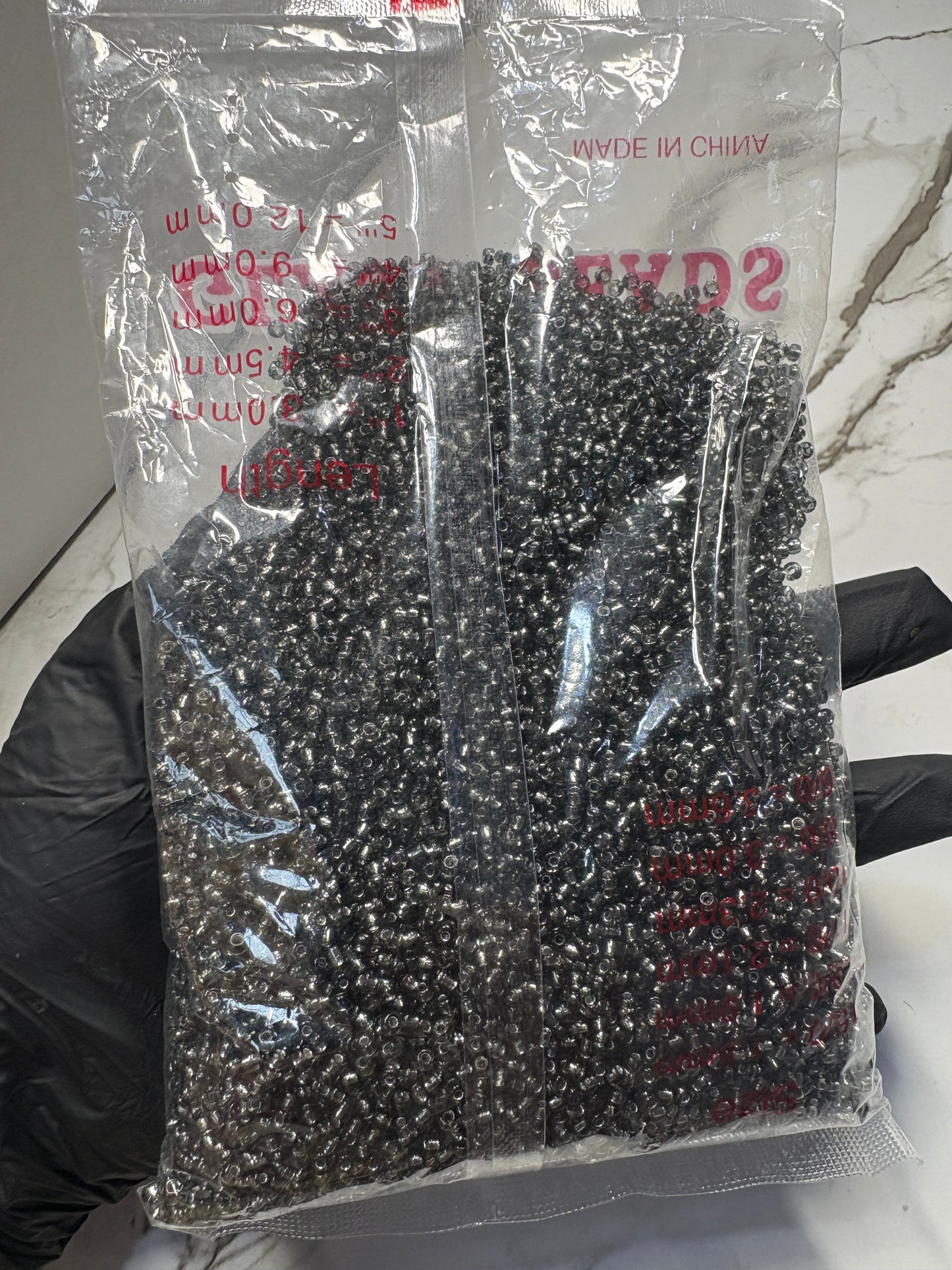 3mm Seed Beads — 12 Colors
